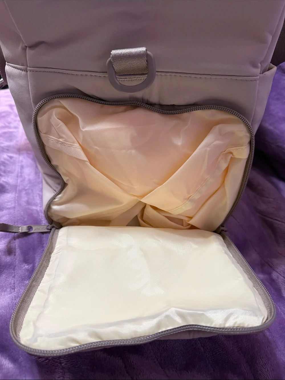 Calpak Connect Laptop Duffel - Light Gray BNWOT